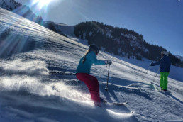 Private ski lessons for kids in Courchevel and Meribel