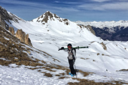 Off piste guiding and ski touring in Courchevel