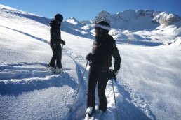 Private ski lessons and guiding in Courchevel Moriond